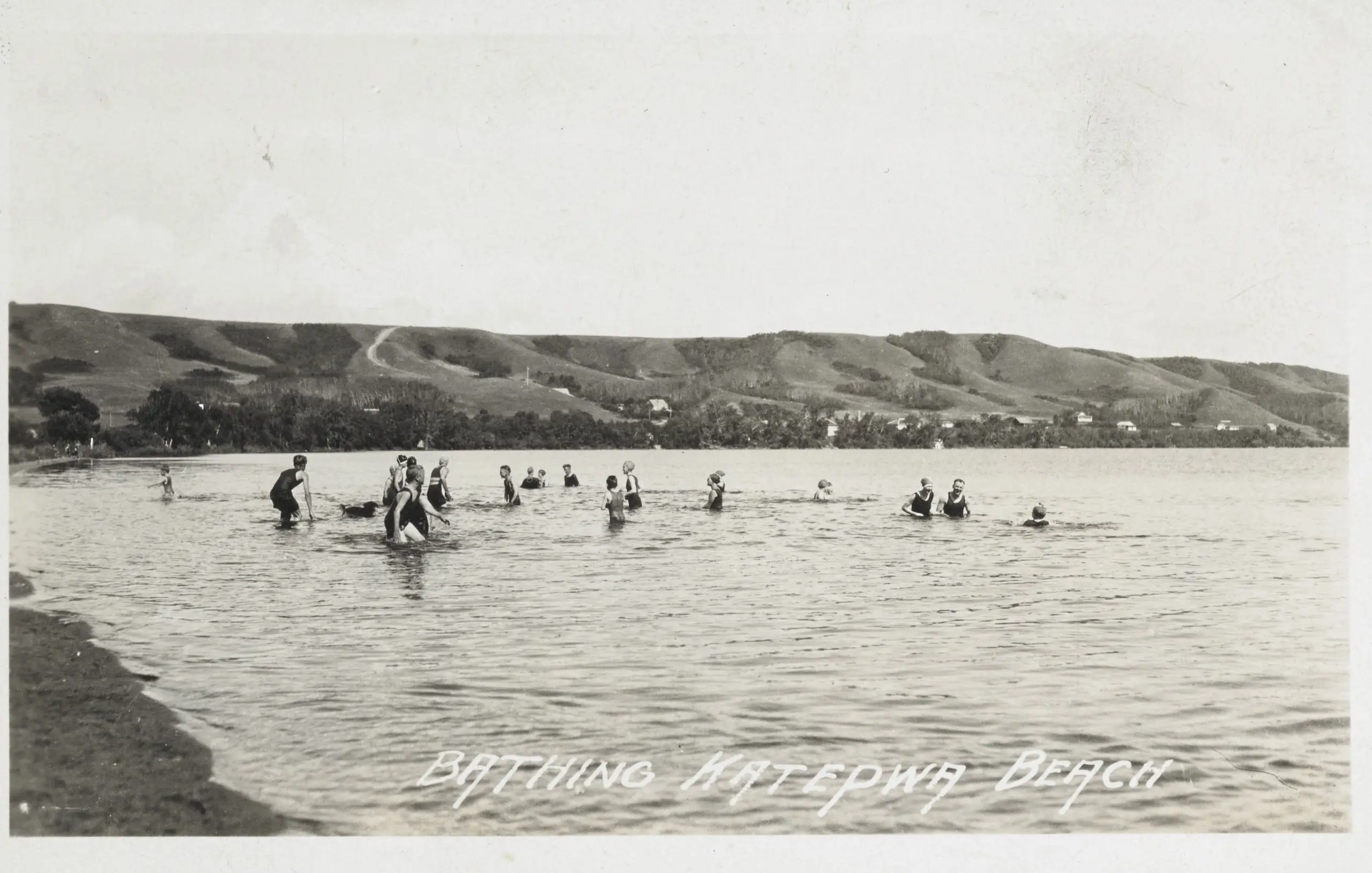Bathing at Katepwa Beach